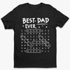 Custom Word Search Puzzle Unisex T-shirt, Premium T-shirt, Hoodie - Personalized Father's Day Birthday Gifts For Dad, Grandpa - Dad Strength Guides Us