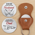 Custom Pocket Hug - Personalized Anniversary Wedding Gifts For Husband And Wife, Him And Her - Happily Ever After With You