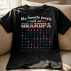 Custom Word Search Puzzle Unisex T-shirt, Premium T-shirt, Hoodie - Personalized Father's Day Birthday Gifts For Dad, Grandpa - Dad Love Never Fades