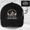 Custom Hat, All Over Print Classic Cap - Personalized Retirement Gifts For Women, Men - Time To Enjoy Life Fully