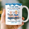 Custom 3D Inflated Effect Printed Mug - Personalized Birthday Gifts For Son - My Son My Pride