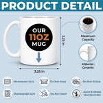 Custom 3D Inflated Effect Printed Mug - Personalized Birthday Gifts For Son - My Son My Pride