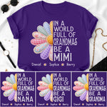 Custom Unisex T-shirt, Premium T-shirt, Hoodie - Personalized Mother's Day Birthday Gifts For Mom, Grandma - Grandma Love Feels Like Home