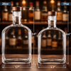 Custom Liquor Decanter - Personalized Father's Day Birthday Gifts For Dad, Grandpa - Dad Makes Life Better