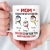 Custom 3D Inflated Effect Printed Mug - Personalized Funny Mother's Day Birthday Gifts For Mom - For The Mom Who Gets It
