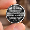 Abrazo De Bolsillo Personalizado – Regalo De Cumpleaños Personalizado Para Tu Hermano - Hermanos A Través De Todo