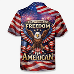Custom Unisex Tropical Hawaiian Aloha Shirt - Personalized America 250th Anniversary Gifts For Women, Men - Honor Courage And Unity