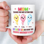 Custom 3D Inflated Effect Printed Mug - Personalized Funny Mother's Day Birthday Gifts For Mom - Chaos Never Looked This Cute