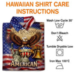 Unisex Tropical Hawaiian Aloha Shirt - America 250th Anniversary Gifts For Women, Men - American Spirit Tropical Soul