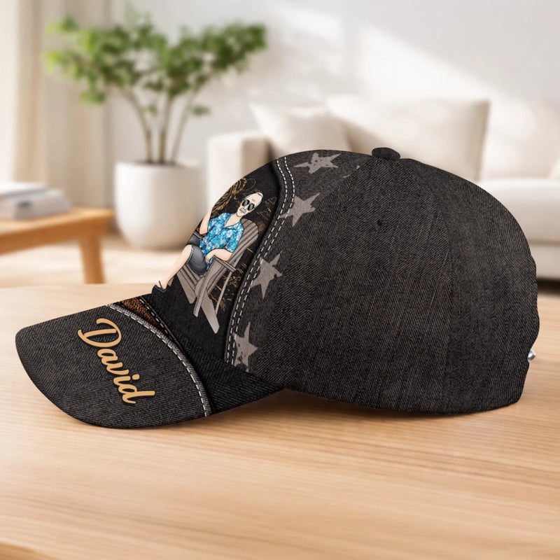 Custom Hat, All Over Print Classic Cap - Personalized Retirement Gifts For Women, Men - Enjoy Life On Your Terms