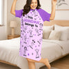 Custom Women's Sleep Tee - Personalized Birthday Gifts For Mom, Grandma - This Grandma Belongs To