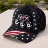 Custom Hat, All Over Print Classic Cap - Personalized Father's Day Birthday Gifts For Dad, Grandpa - Dad Always Our Hero