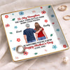 Custom 3D Inflated Effect Printed Full-Print Jewelry Dish - Personalized Mother's Day Birthday Gifts For Daughter - Dad’s Heart, Always With You