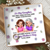 Custom 3D Inflated Effect Printed Full-Print Jewelry Dish - Personalized Mother's Day Birthday Gifts For Daughter - A Bond Forever In Bloom