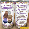 Custom Tumbler - Personalized Birthday Gifts For Daughter - A Forever Bond Wrapped In Love