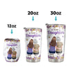 Custom Tumbler - Personalized Birthday Gifts For Daughter - A Forever Bond Wrapped In Love