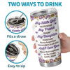 Custom Tumbler - Personalized Birthday Gifts For Daughter - A Forever Bond Wrapped In Love