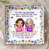 Custom Full-Print Jewelry Dish - Personalized Mother's Day Birthday Gifts For Daughter - From Mom With Love