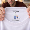 Custom Inside Neck Print T-Shirt - Personalized Father's Day Birthday Gifts For Dad, Grandpa - Forever Your Kid