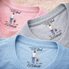 Custom Inside Neck Print T-Shirt - Personalized Father's Day Birthday Gifts For Dad, Grandpa - Forever Your Kid