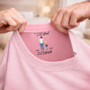 Custom Inside Neck Print T-Shirt - Personalized Father's Day Birthday Gifts For Dad, Grandpa - Forever Your Kid