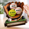 Custom 2-Layered Wooden Plaque - Personalized Mother's Day, Father's Day Gifts For Mom, Grandma, Dad, Grandpa - Mom You Mean So Much