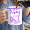 Custom Word Search Puzzle 3D Inflated Effect Printed Mug - Personalized Mother's Day Birthday Gifts For Mom, Grandma - All Words Lead To Mom