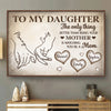 Custom Horizontal Poster - Personalized Mother's Day Birthday Gifts For Daughter - My Greatest Joy