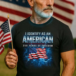 Unisex T-shirt, Premium T-shirt, Hoodie - America 250th Anniversary Gifts For Men And Women - Built On Courage And Hope