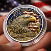 Custom Commemorative Keepsake Coin - Personalized America 250th Anniversary Gifts For Mom, Dad, Brother, Sister, Kids - Proud American Family