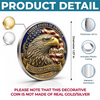Custom Commemorative Keepsake Coin - Personalized America 250th Anniversary Gifts For Mom, Dad, Brother, Sister, Kids - Proud American Family