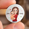 Custom Pocket Hug - Personalized Baby Shower, Gender Reveal Gifts For New Moms, Wife, Daughter - First Mother’s Day, Forever Memory