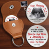 Custom Photo Pocket Hug - Personalized Baby Shower, Gender Reveal Gifts For New Moms, Wife, Daughter - Her First Mother’s Day Magic