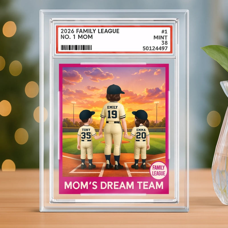 Custom Rectangle Shaped Acrylic Plaque - Personalized Mother's Day Gifts For Mom, Grandma - Just One More Game Mom