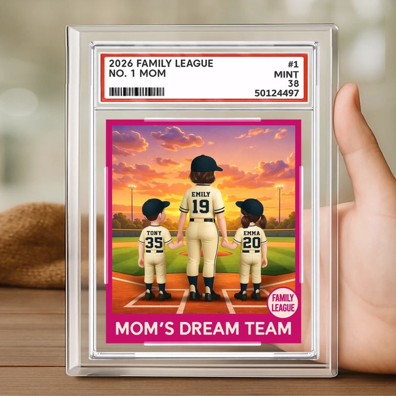 Custom Rectangle Shaped Acrylic Plaque - Personalized Mother's Day Gifts For Mom, Grandma - Just One More Game Mom