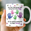 Custom 3D Inflated Effect Printed Mug - Personalized Mother's Day Anniversary Wedding Gifts For Husband And Wife, Him And Her - In You I Found Home