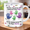 Custom 3D Inflated Effect Printed Mug - Personalized Mother's Day Anniversary Wedding Gifts For Husband And Wife, Him And Her - In You I Found Home