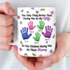 Custom 3D Inflated Effect Printed Mug - Personalized Mother's Day Anniversary Wedding Gifts For Husband And Wife, Him And Her - In You I Found Home