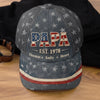 Custom Hat, All Over Print Classic Cap - Personalized Father's Day Gifts For Dad, Grandpa - Our Home, Our Story