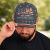 Custom Hat, All Over Print Classic Cap - Personalized Father's Day Gifts For Dad, Grandpa - Our Home, Our Story