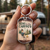 Custom Keychain - Personalized Anniversary Wedding Gifts For Husband And Wife, Him And Her, Campers - Keys To The Camper
