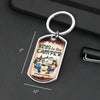 Custom Keychain - Personalized Anniversary Wedding Gifts For Husband And Wife, Him And Her, Campers - Keys To The Camper