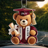 Custom Acrylic Car Ornament - Personalized Graduation Gifts For Him, Her - The Tassel Was Worth The Hassle
