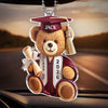 Custom Acrylic Car Ornament - Personalized Graduation Gifts For Him, Her - The Tassel Was Worth The Hassle