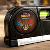 Custom Laser Level Tool - Personalized Father's Day Birthday Gifts For Dad, Grandpa - Built Strong, Loved Forever