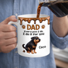 Custom 3D Inflated Effect Printed Mug - Personalized Mother's Day Father's Day Birthday Gifts For Dog Lovers, Dog Dad And Mom - Every Little Poo For You