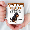 Custom 3D Inflated Effect Printed Mug - Personalized Mother's Day Father's Day Birthday Gifts For Dog Lovers, Dog Dad And Mom - Every Little Poo For You