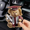 Custom Car Visor Clip - Personalized Graduation Gifts For Him, Her - Your Future Starts Now