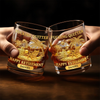 Custom Whiskey Glass - Personalized Retirement Gifts For Women, Men - Enjoy Your New Journey