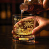 Custom Whiskey Glass - Personalized Retirement Gifts For Women, Men - Enjoy Your New Journey